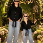 شومیز نگینی ست مادر و دختری در دلوان شو