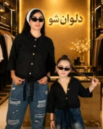 شومیز نگینی ست مادر و دختری در دلوان شو - تصویر 5